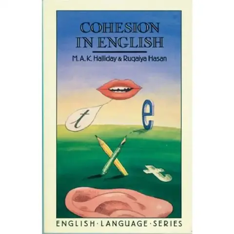 Cover of Cohesion in English