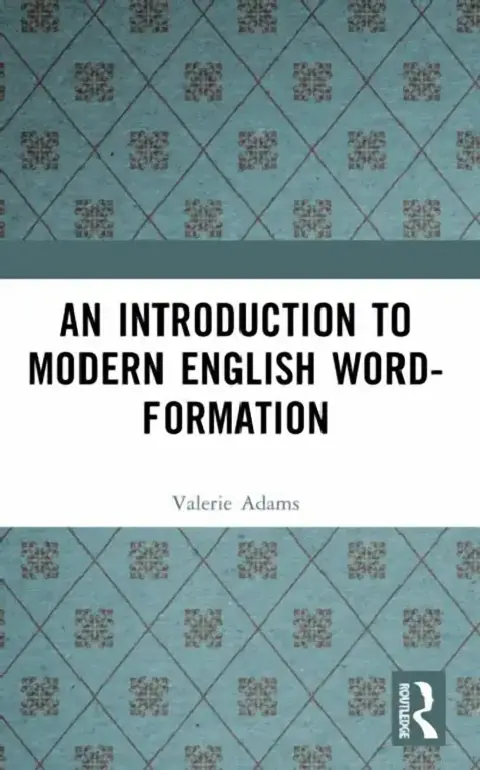 Cover of An Introduction to Modern English Word-Formation