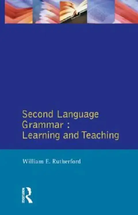 Cover of Second Language Grammar