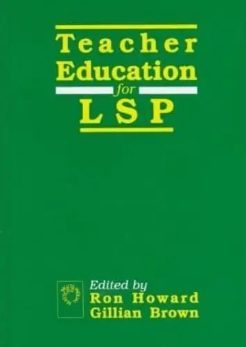 Cover of Teacher Education for Languages for Specific Purposes