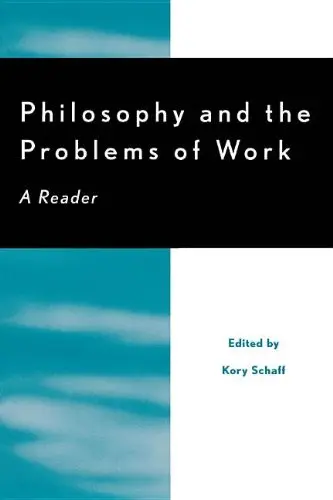 Cover of Philosophy & Problems of Work CB