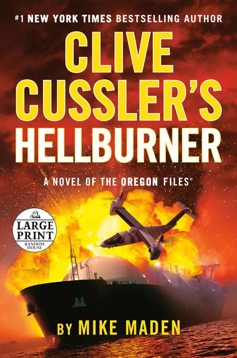 Cover of Clive Cussler's Hellburner