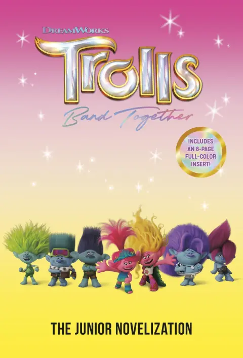 Cover of Trolls Band Together Junior Noveliz