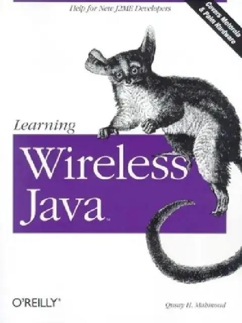 Cover of Learning Wireless Java
