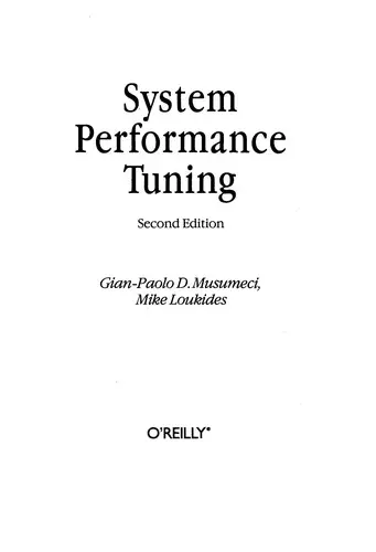 Cover of System Performance Tuning