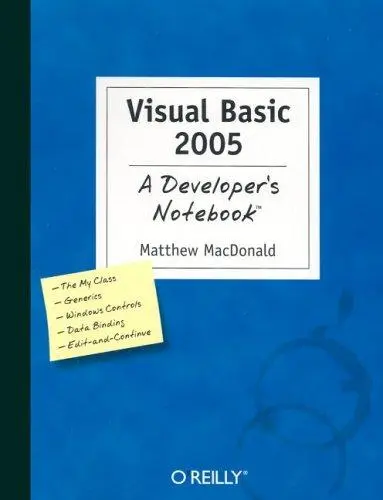 Cover of Visual Basic 2005 – A Developer′s Notebook