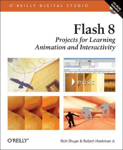 Cover of Flash 8 – Projects for Learning Animation and Interactivity +CD