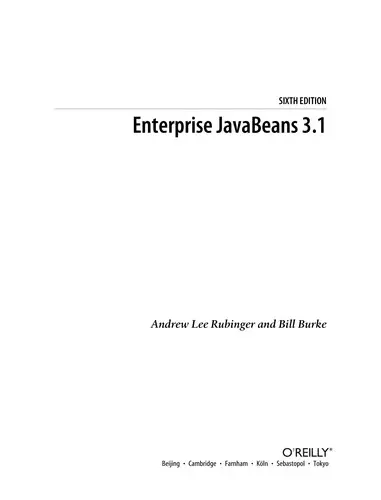 Cover of Enterprise JavaBeans 3.1