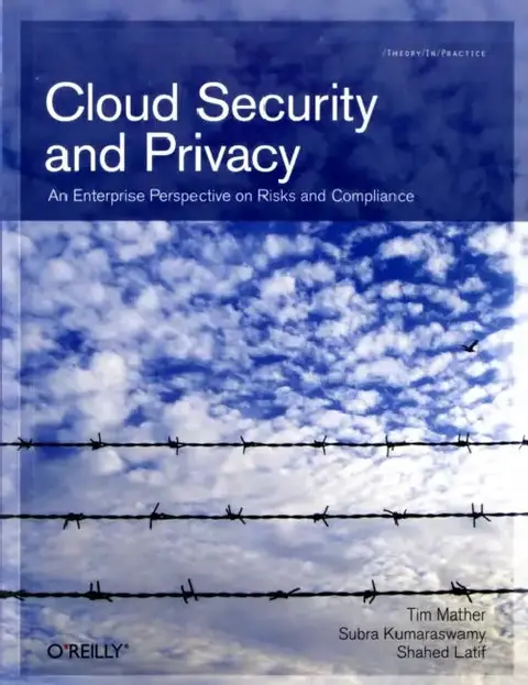 Cover of Cloud Security and Privacy