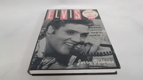 Cover of Elvis -- Word for Word