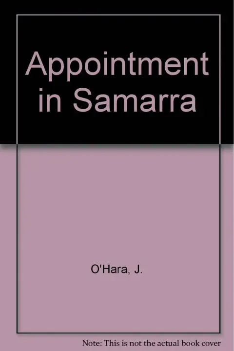 Cover of Appointment in Samarra