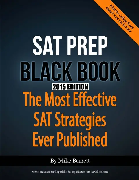 Cover of The SAT Prep Black Book