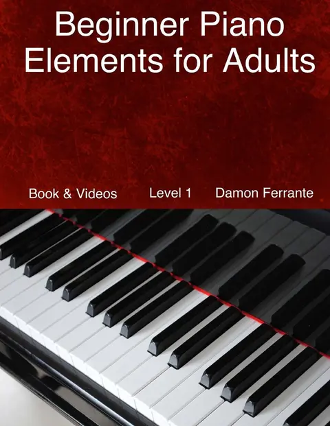 Cover of Beginner Piano Elements for Adults