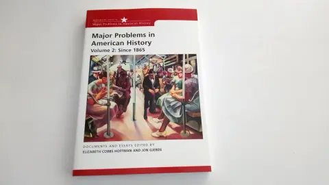 Cover of Major Problems in American History, Volume 2