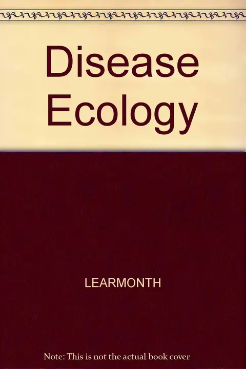 Cover of Disease Ecology