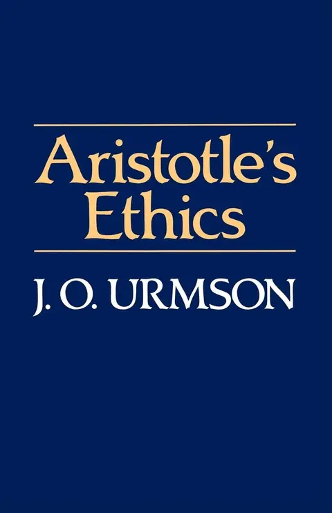 Cover of Aristotle's Ethics