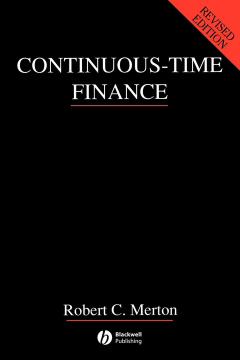 Cover of Continuous-Time Finance