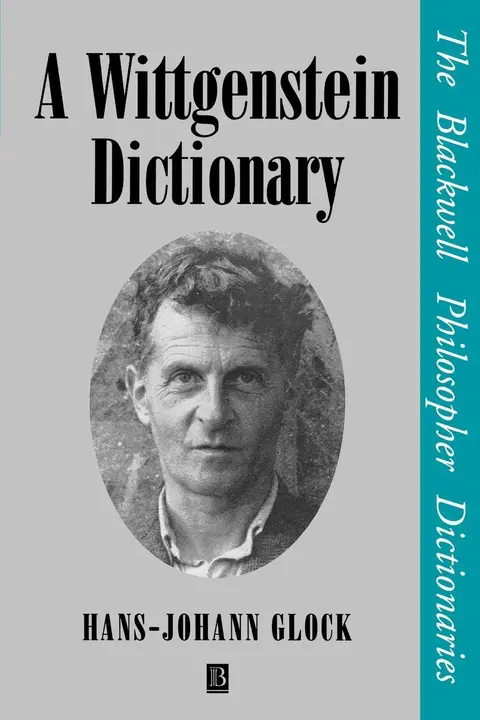 Cover of Wittgenstein Dictionary