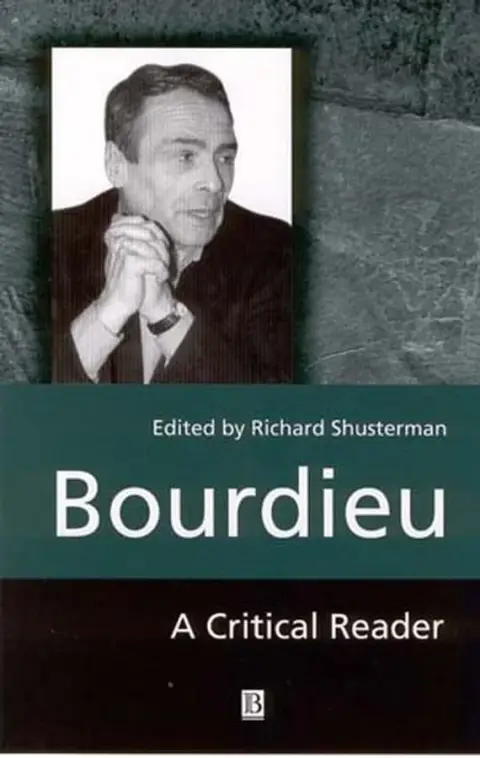 Cover of Bourdieu