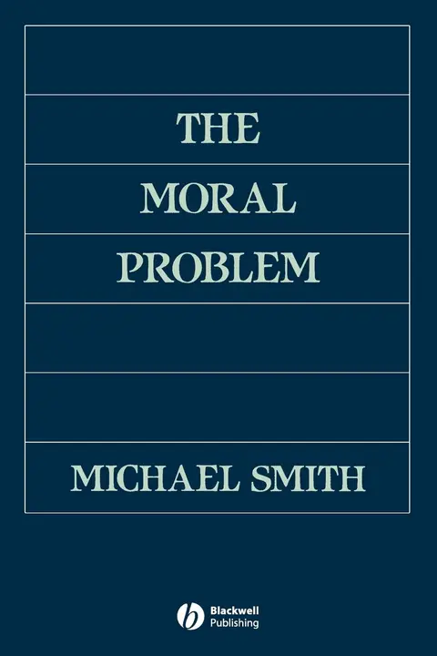 Cover of Moral Problem