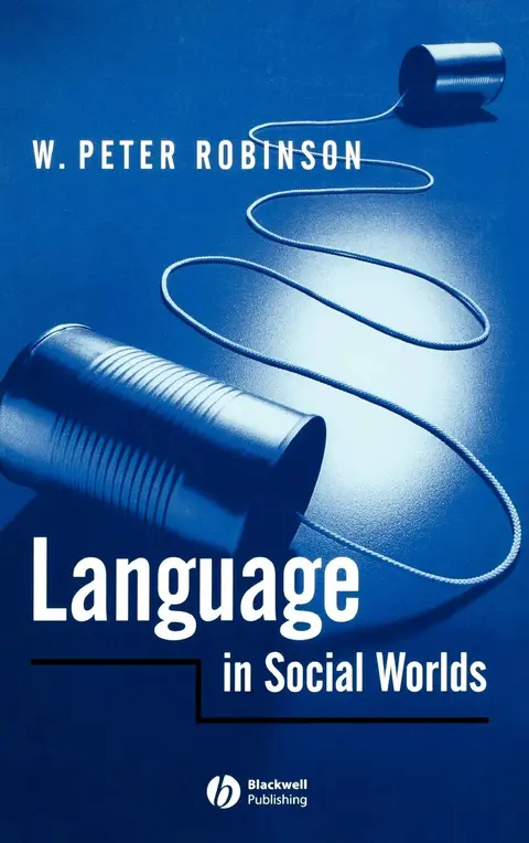 Cover of Language in Social Worlds