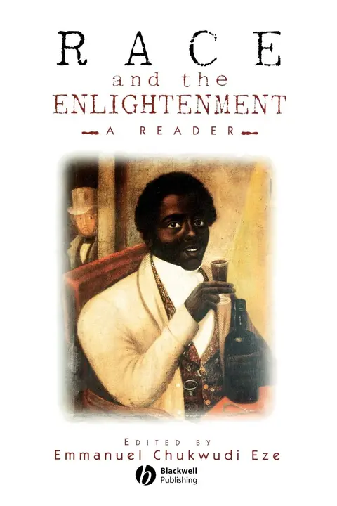 Cover of Race and the Enlightenment