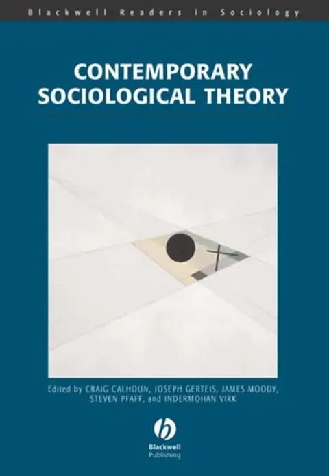 Cover of Contemporary Sociological Theory