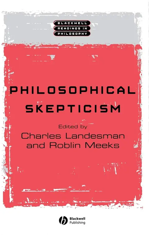 Cover of Philosophical Skepticism