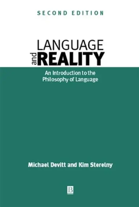 Cover of Language and Reality