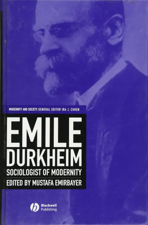 Cover of Emile Durkheim