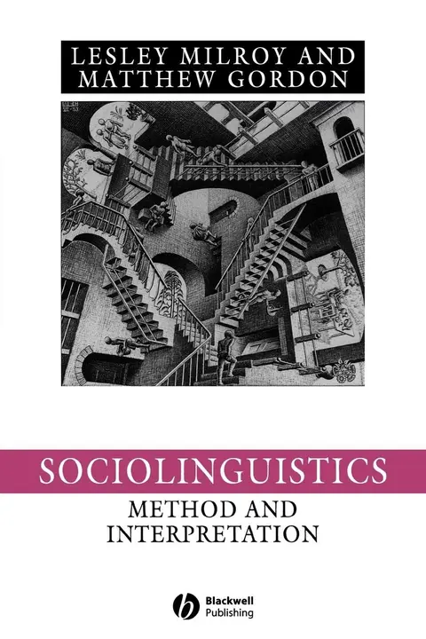 Cover of Sociolinguistics