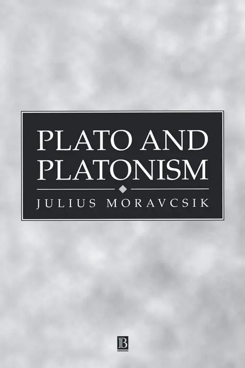 Cover of Plato and Platonism