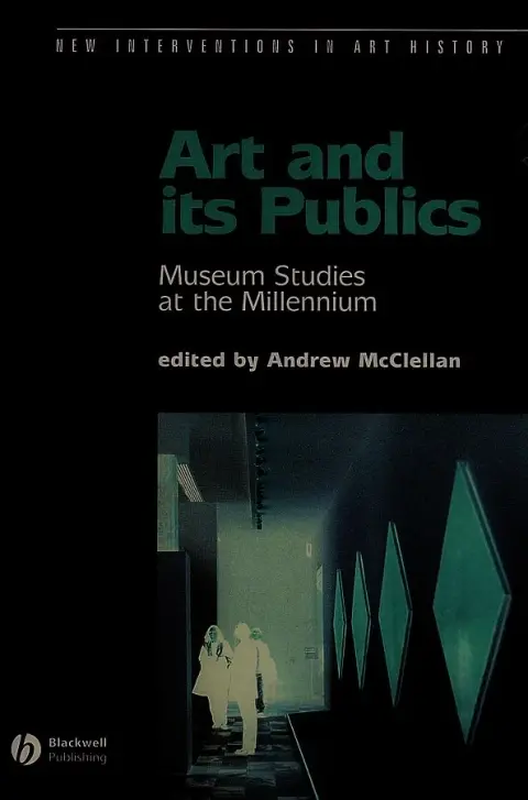 Cover of Art and Its Publics