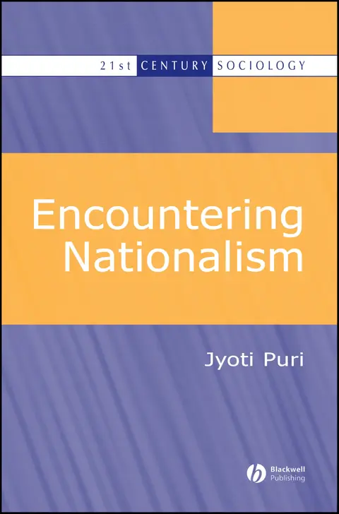 Cover of Encountering Nationalism