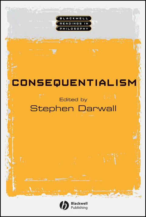 Cover of Consequentialism