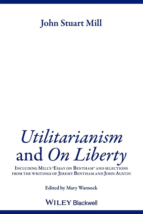 Cover of Utilitarianism and on Liberty