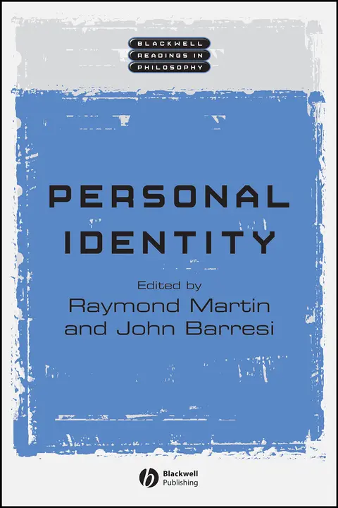 Cover of Personal Identity