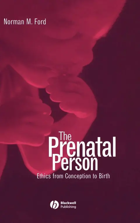 Cover of The Prenatal Person