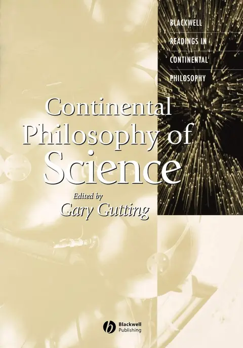 Cover of Continental Philosophy of Science