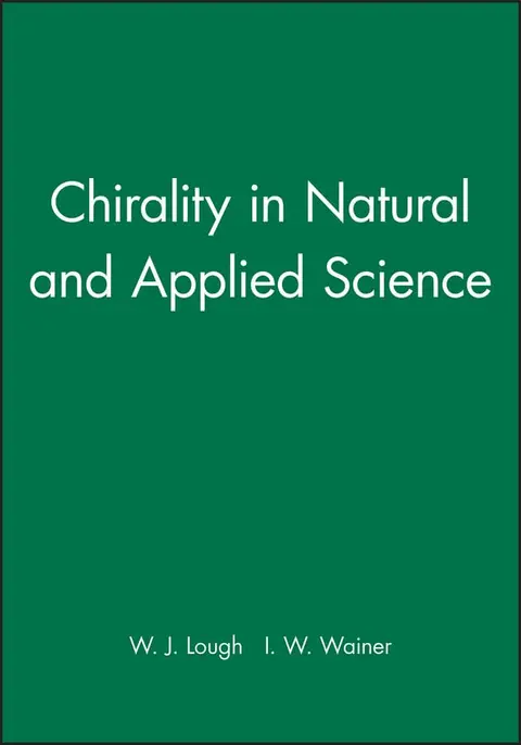 Cover of Chirality in Natural and Applied Science
