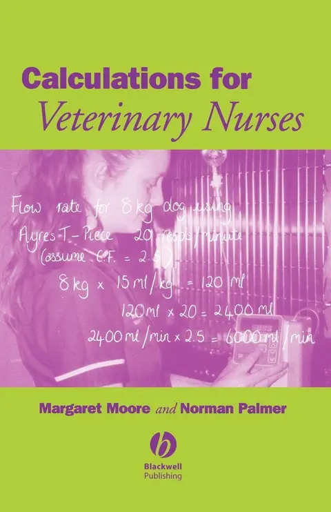 Cover of Calculations for Veterinary Nurses