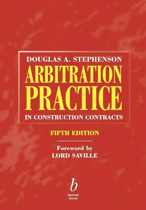 Cover of Arbitration Practice in Construction Contracts