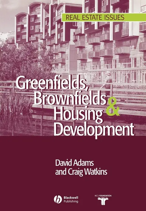 Cover of Greenfields, Brownfields and Housing Development