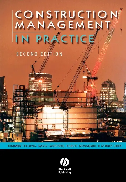 Cover of Construction Management in Practice