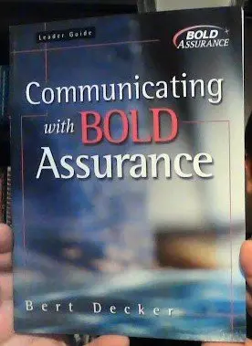 Cover of Communicating with bold assurance