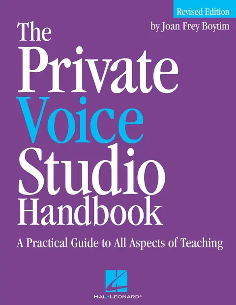 Cover of The Private Voice Studio Handbook