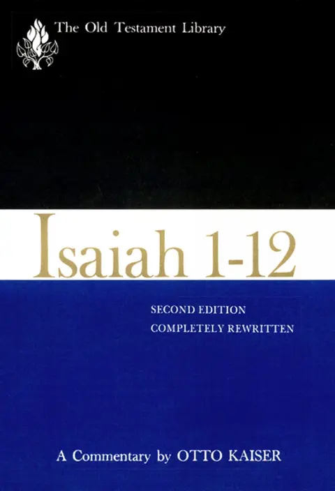 Cover of Isaiah 1-12