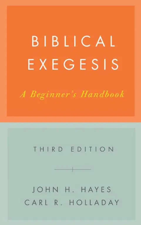 Cover of Biblical Exegesis, Third Edition