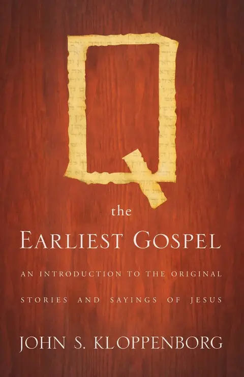 Cover of Q, the Earliest Gospel