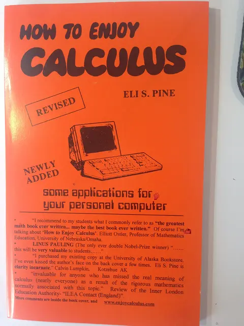 Cover of How to Enjoy Calculus